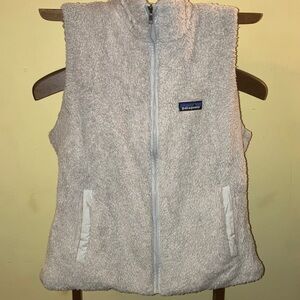 Patagonia Off-White Fleece Vest